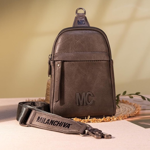 Brown sling bag - Picture 4 of 7